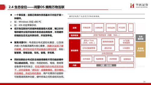 鸿蒙出鞘，剑指生态 华西证券视角下的计算机软件研发新纪元